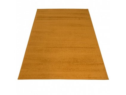 Kusový koberec jednobarevný SPRING P113A Oranžový