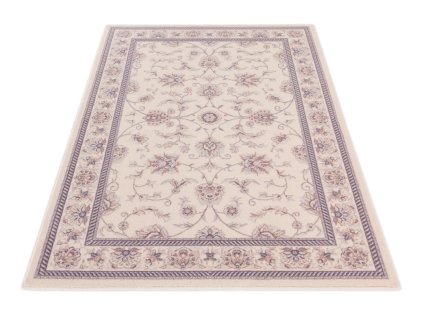 Kusový koberec vlněný Agnella Isfahan Farum Alabaster Krémový5