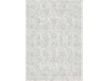 Kusový koberec vlněný Agnella Isfahan Pale Světle Modrý Krémový