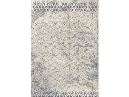 Kusový koberec vlněný Agnella Agnus Bateja Béžový Šedý