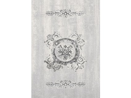 Kusový koberec vlněný Agnella Agnus Fotynas Světle Šedý