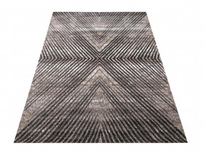 Moderní kusový koberec Panamero 14 hnědý