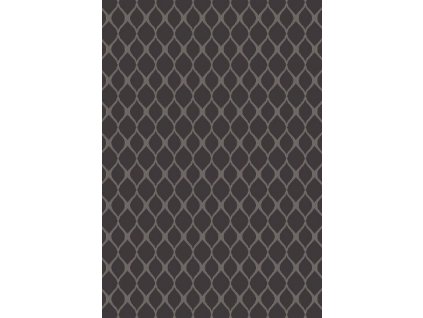 Kusový koberec vlněný Agnella Galaxy Electra Graphite Tmavě Šedý