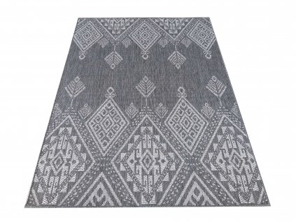 Kusový koberec sysalový oboustranný ZARA 13 Šedý