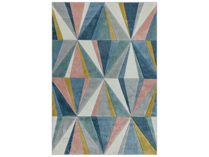 Moderní kusový koberec Sketch SK04 Geometrický vzor vícebarevný