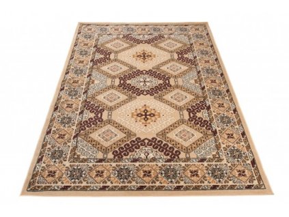 Klasický kusový koberec EUFRAT C031A světle béžový