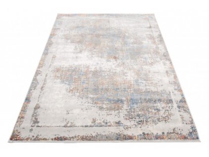 Moderní kusový koberec VINTAGE G393A krémový / modrý