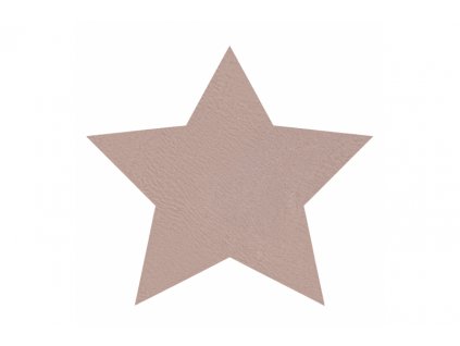 Moderní kusový koberec SHAPE 3148 Hvězda protiskluzový vhodný k praní shaggy růžový