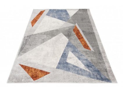 Moderní kusový koberec  FEYRUZ DP57A SCHRING světle šedý