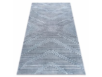 Moderní kusový koberec SIERRA G5013 modrý