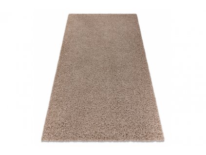 Kusový koberec jednobarevný SOFFI shaggy 5cm béžový