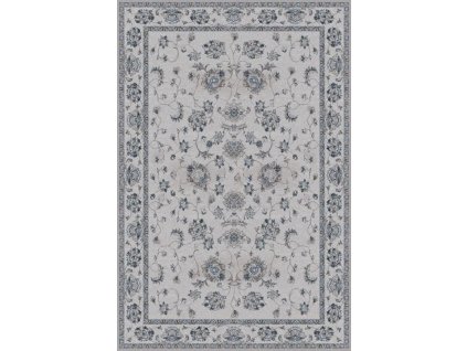 Kusový koberec vlněný Agnella Isfahan Tribas Šedý