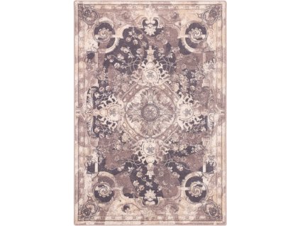 Vlněný kusový koberec Agnella Isfahan Villah Pískový