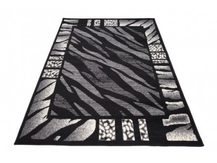 Kusový koberec CHEAP J313B černý