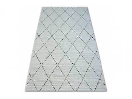 Kusový koberec Sisal COLOR 19436/062 béžový geometrický vzor