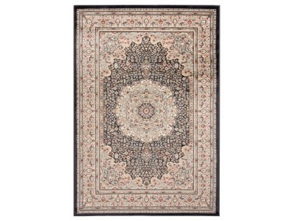 Kusový koberec klasický NEMRUT 8582A Antracitový šedý