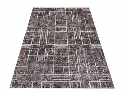 Moderní kusový koberec Panamero 09 hnědý