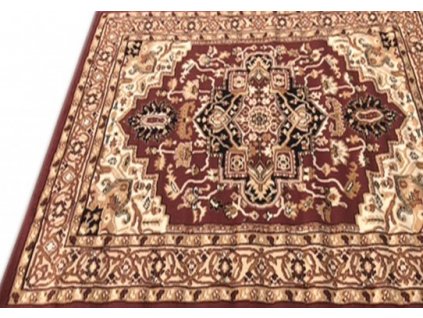 Klasický kusový koberec EUFRAT Q011A hnědý