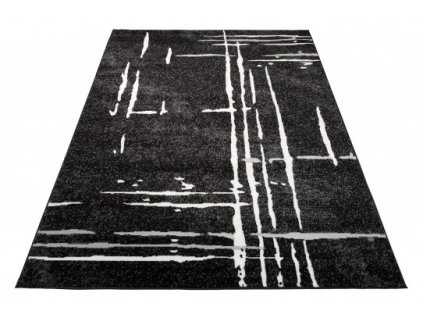 Moderní kusový koberec LAILA 15744/10755 černý