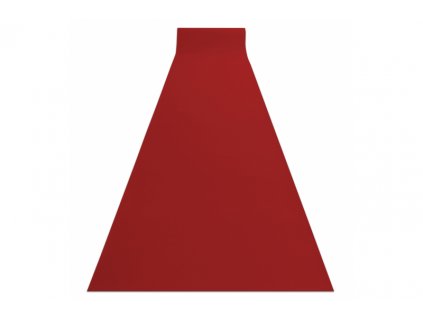 Běhoun RUMBA 1974 pogumovaný jednobarevný bordó červený