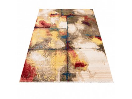 Kusový koberec RIVOLI FF49A Abstraktní vícebarevný