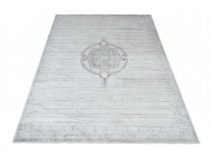 Kusový koberec Isphahan 84235/299 stříbrný