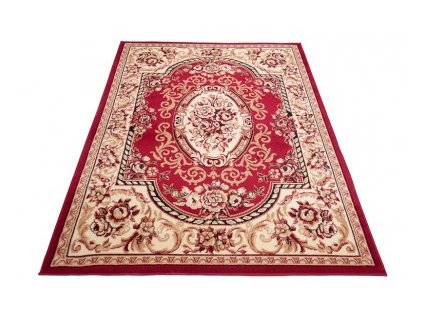 Klasický kusový koberec ATLAS F739A Červený