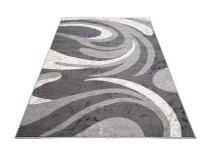 Kusový koberec CHEAP 2641A tmavě šedý