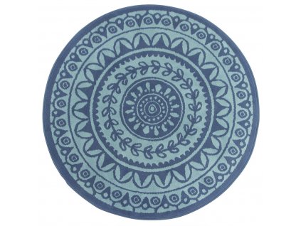Kulatý koberec LUNA 503786/94955 modrý