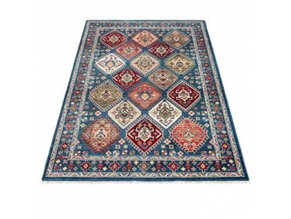 Kusový koberec RIVOLI EF59A Klasický modrý