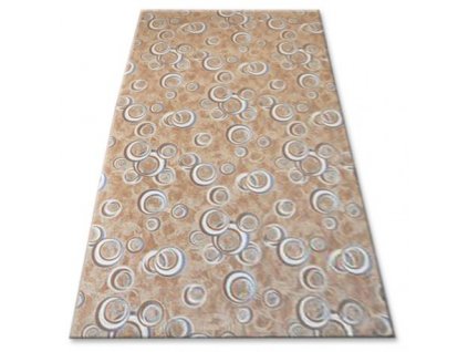 Kusový koberec DROPS 033 béžový