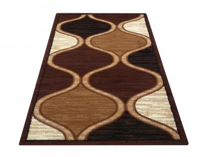 Kusový koberec BCF Alfa 04N hnědý