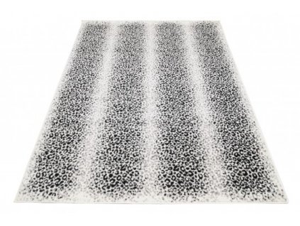 Moderní kusový koberec GRACE 4069A Pruhy krémový tmavě šedý