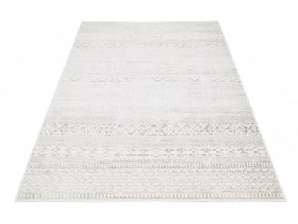 Moderní kusový koberec GRACE 4558A Klasický krémový světle šedý