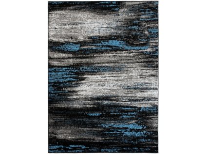 Kusový koberec moderní MAYA Z905B šedý černý modrý