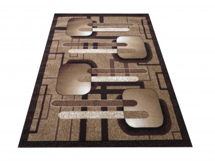 Kusový koberec BCF Alfa 16 hnědý