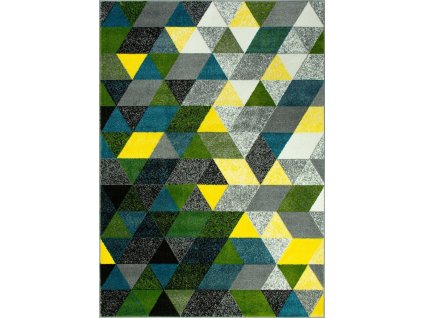 Kusový koberec Rainbow 11151/190 trojúhelníky