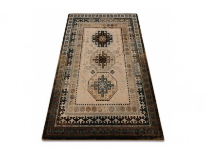 Kusový koberec vlněný Dywilan Polonia Ashan Kamel béžový