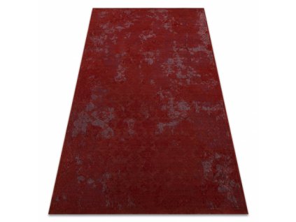 Kusový koberec vlněný JADE 45000/301 OSTA Ornament červený šedý