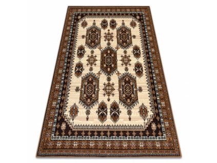 Kusový koberec BCF Morad ZEGARY Klasický béžový