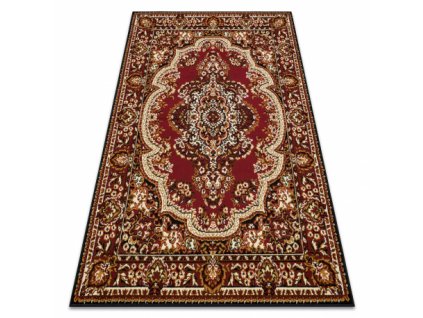 Kusový koberec BCF Morad WIOSNA Ornament Klasický bordó