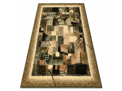 Kusový koberec BCF Morad IMPRESA Klasický zelený