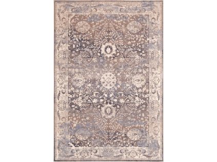 Kusový koberec vlněný Dywilan Moon Super Mandi Dark Silver