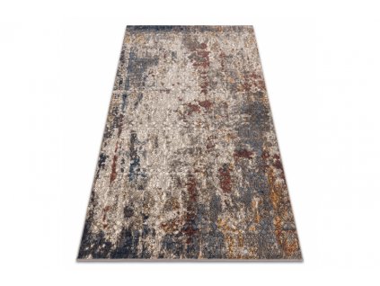 Vlněný kusový koberec NAIN 7700 51922 Klasický vintage béžový modrý terakota