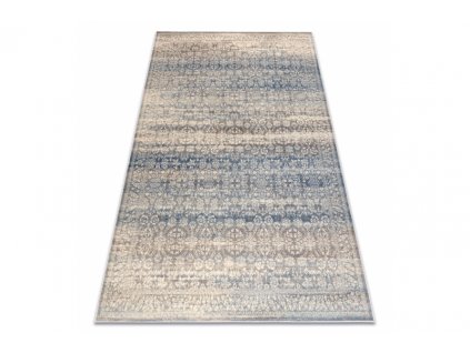 Vlněný kusový koberec NAIN 7594 51955 Klasický vintage béžový modrý