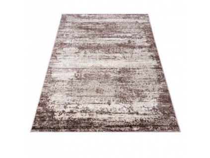 Kusový koberec PETRA 3053 1 744 Abstraktní béžový hnědý šedý