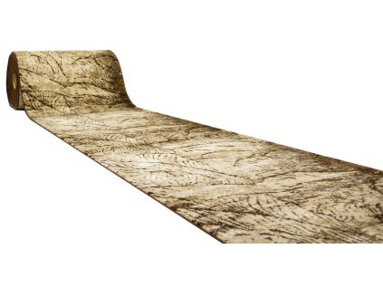 Běhoun Lapiso 400 Moderní Listí béžový hnědý