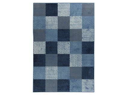 Kusový koberec LUNA 503568/94955 modrý
