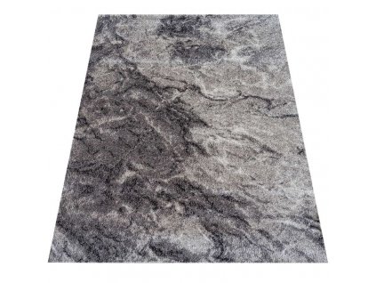 Moderní kusový koberec Panamero 19 Abstraktní šedý béžový1