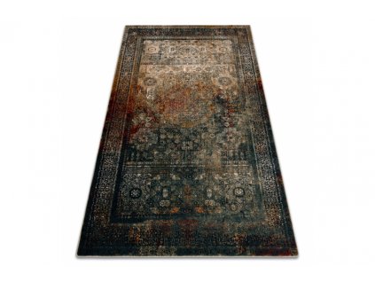 Kusový koberec vlněný Dywilan Omega Mamluk Szmaragd zelený